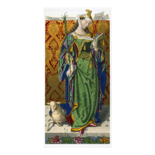 St Agnes from a hand coloured engraving by H Shaw Photo Print