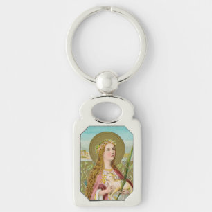 St. Agnes of Rome (BC 01) Keychain