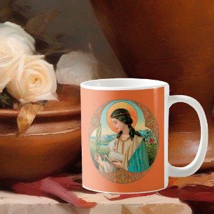 St. Agnes of Rome (BK 006) Coffee Mug
