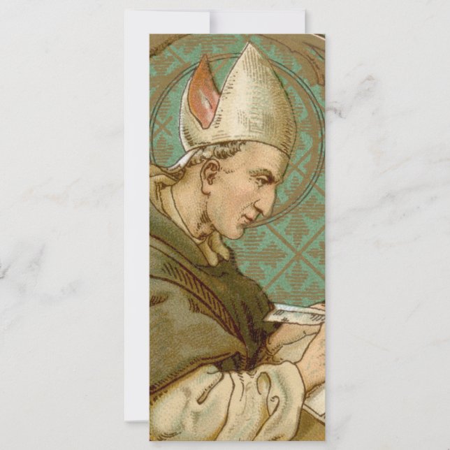 St. Albert the Great (BK 013) Blank Greeting Card (Front)