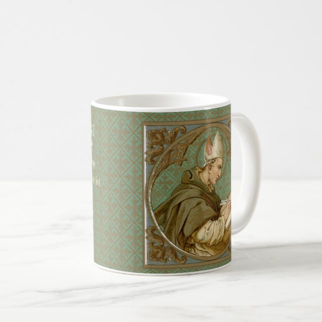 St. Albert the Great (BK 013) Coffee Mug 2.1b (Front Right)