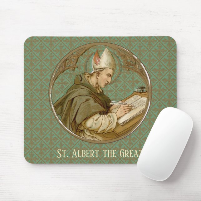 St. Albert the Great (BK 013) Mouse Pad (With Mouse)