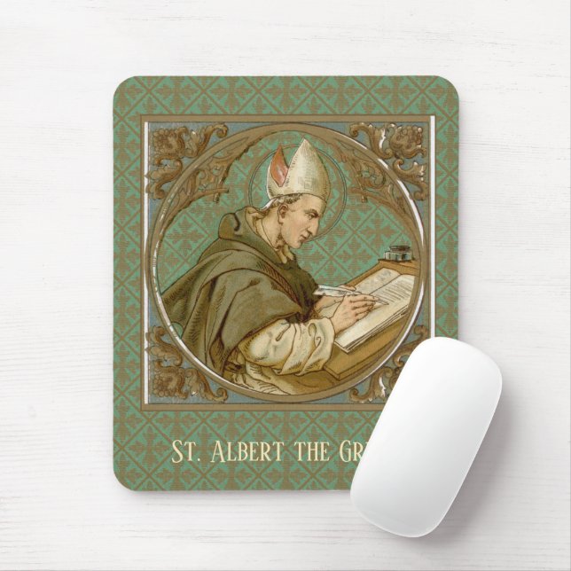 St. Albert the Great (BK 013) Mouse Pad (With Mouse)