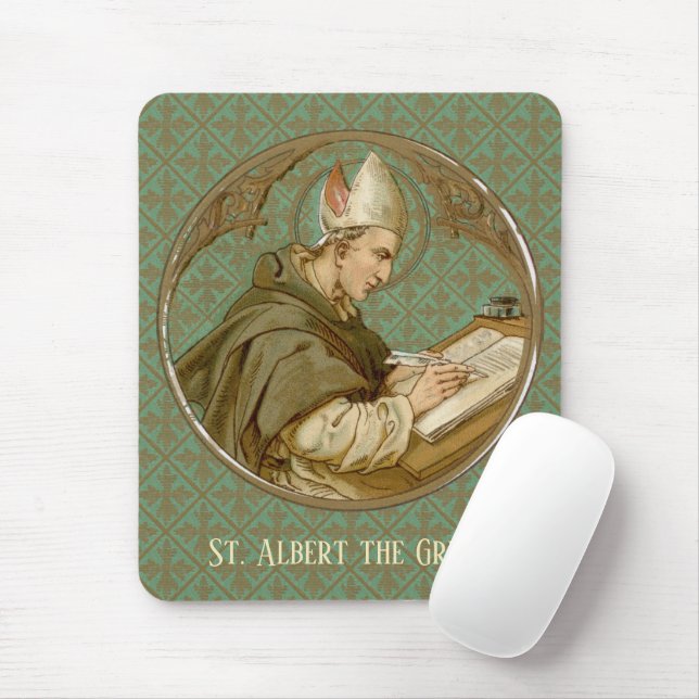 St. Albert the Great (BK 013) Mouse Pad (With Mouse)