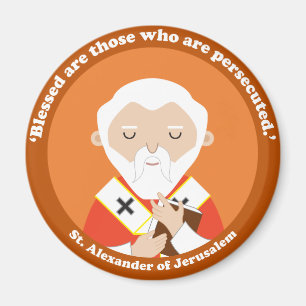 St. Alexander of Jerusalem Magnet