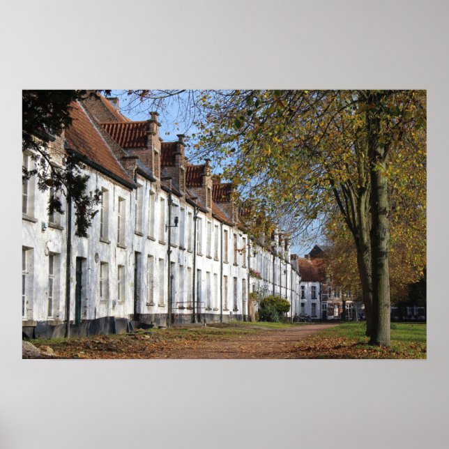St. Alexiusbegijnhof, Dendermonde, Belgium. Poster (Front)