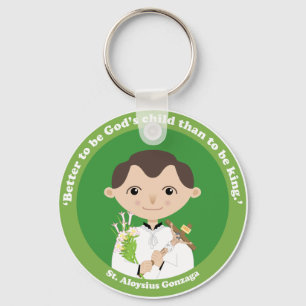 St. Aloysius Gonzaga Keychain