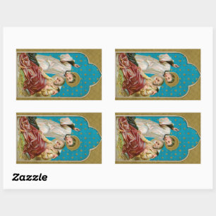 St. Aloysius Gonzaga & Plague Victim (M 006) Sticker