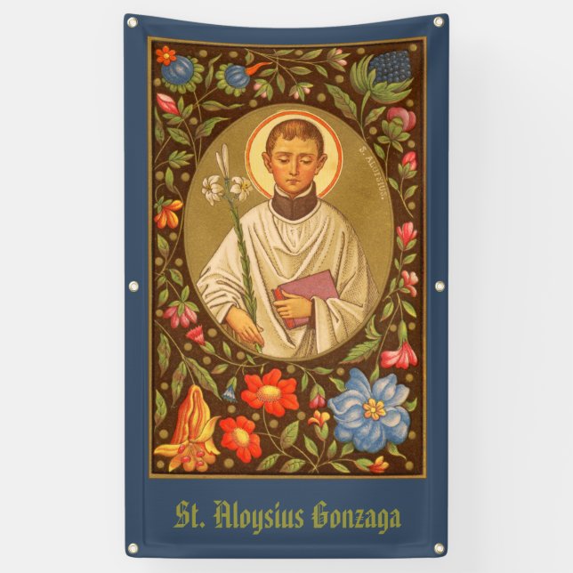 St. Aloysius Gonzaga (PM 01) Banner 2 (Vertical)
