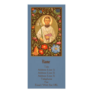 St. Aloysius Gonzaga (PM 01) Customizable Rack Card