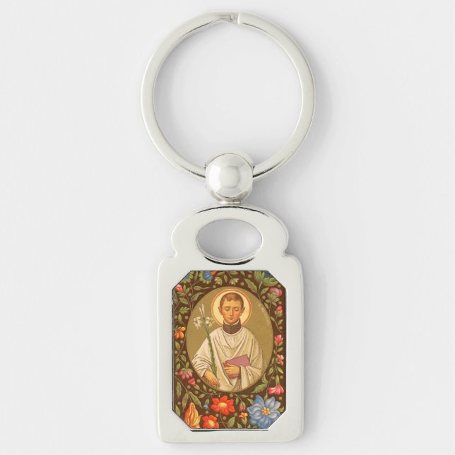 St. Aloysius Gonzaga (PM 01) Keychain (Front)