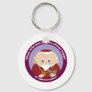 St Alphonsus Liguori Keychain