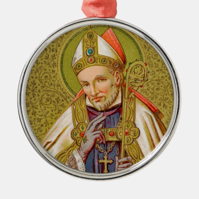 St. Alphonsus Liguori (SNV 02) (Round) Metal Ornament (Front)