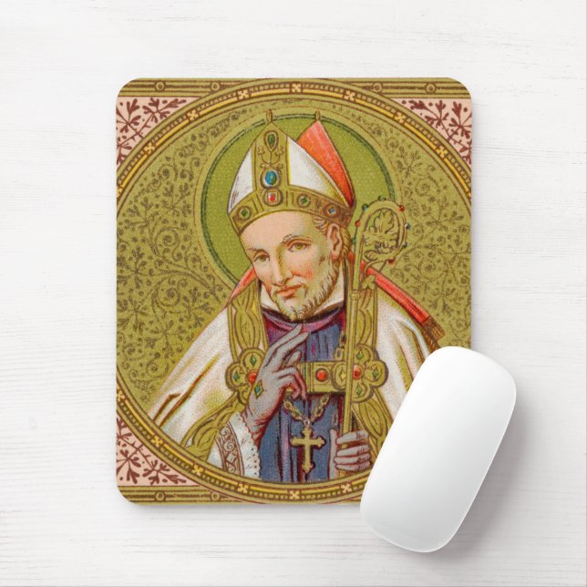 St. Alphonsus Liguori (SNV 02) (Square) Mouse Pad (With Mouse)