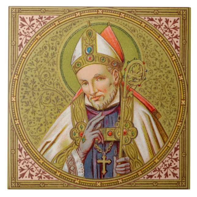 St. Alphonsus Liguori (SNV 02) (Square) Tile (Front)