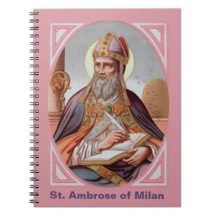 St. Ambrose of Milan (BEN 001) Notebook