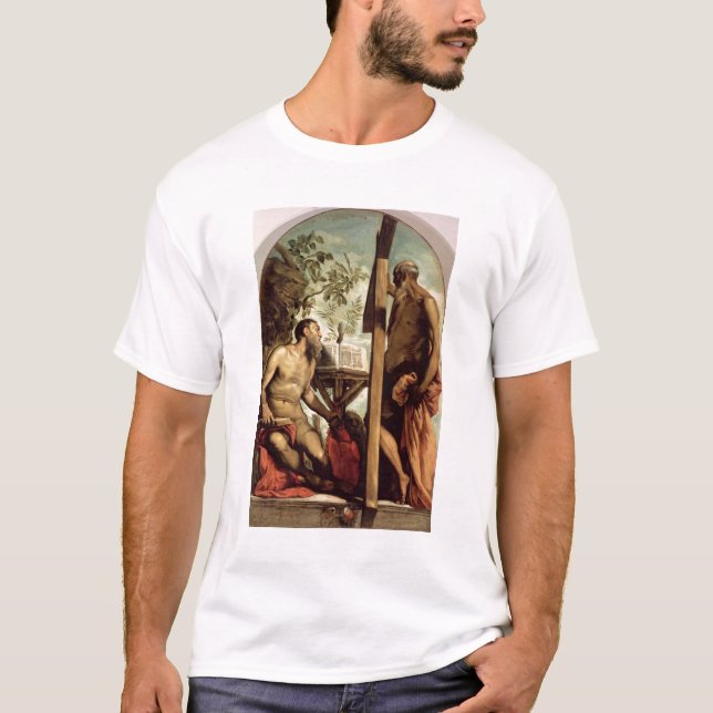 St. Andrew and St. Jerome T-Shirt (Front)