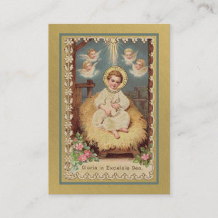 St. Andrew Christmas Novena Virgin Mary Jesus Holy Place Card