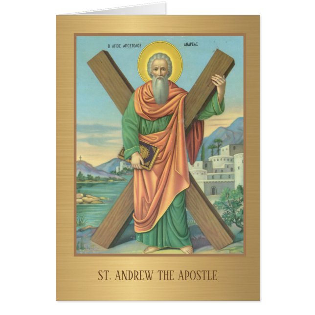 St. Andrew the Apostle Catholic Prayer (Front)