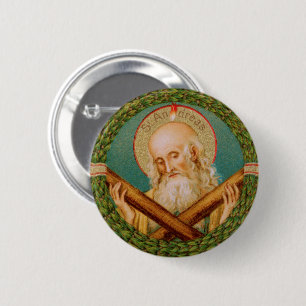 St. Andrew the Apostle (JMAS 02) 2 Inch Round Button