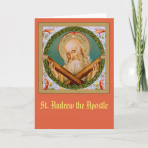 St. Andrew the Apostle (JMAS 02) Blank Greeting Card