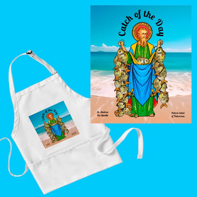 St. Andrew's Catch of the Day Standard Apron (Creator Uploaded)