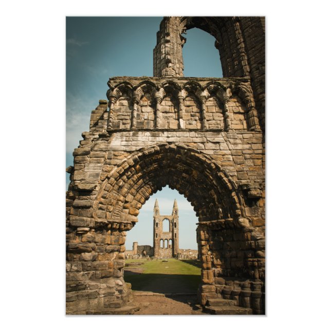 St Andrews Cathedral Photo Print (Front)