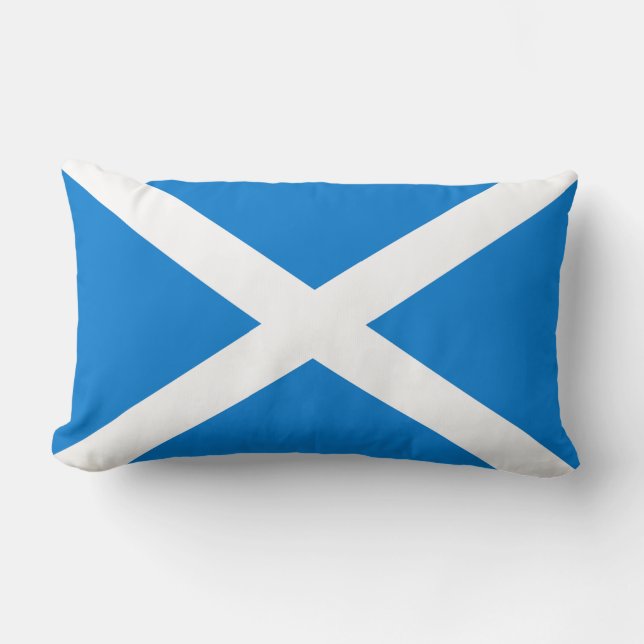 St.Andrew's Cross Lumbar Pillow (Front)
