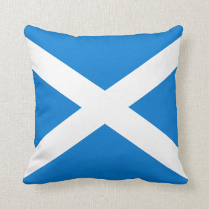 St.Andrew's Cross Throw Pillow