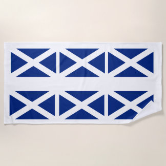 St. Andrews Scottish Flag Beach Towel