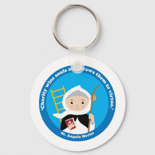 St. Angela Merici Keychain