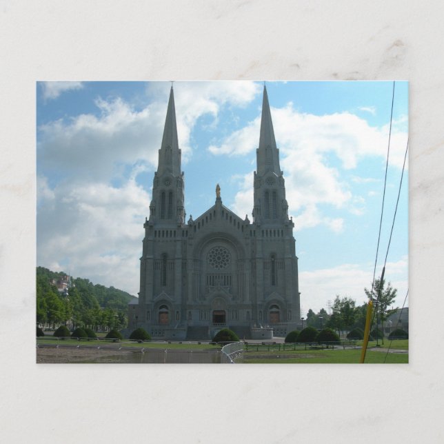 St. Anne Church  Quebec Postcard (Front)