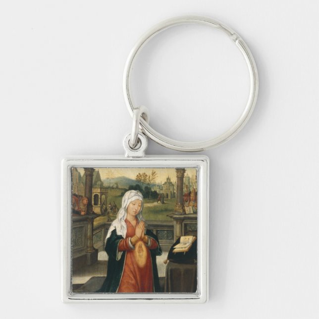St.Anne Conceiving the Virgin Keychain (Front)