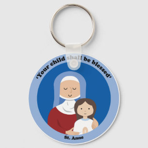 St. Anne Keychain