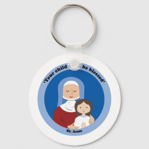 St. Anne Keychain