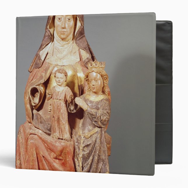 St. Anne, the Virgin and Child, Binder (Front/Inside)