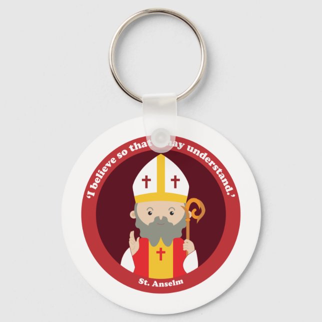 St. Anselm Keychain (Front)