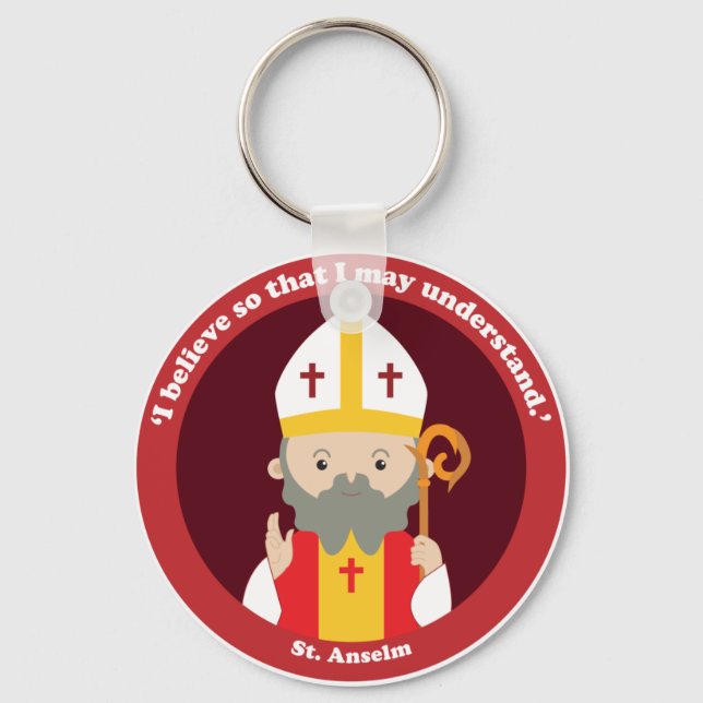 St. Anselm Keychain (Front)
