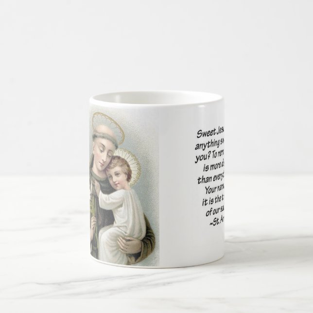 St. Anthony and Baby Jesus Coffee Mug (Center)