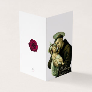 St. Anthony Catholic Condolence Thank You Cards