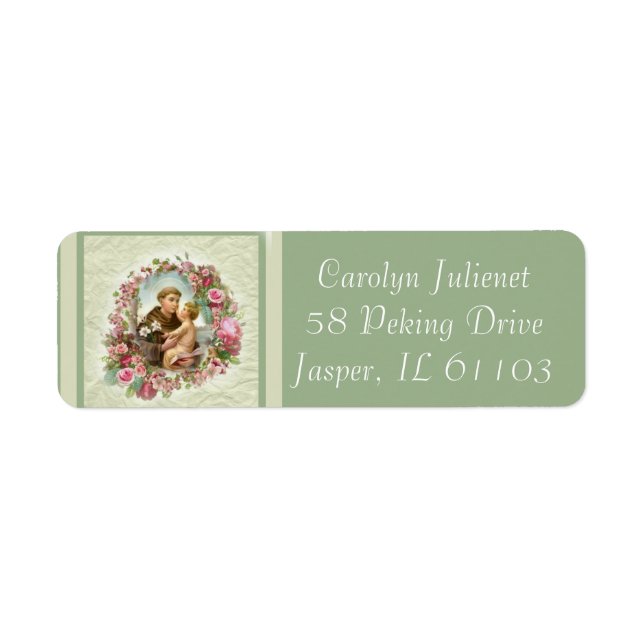 St. Anthony Child Jesus Roses (Front)