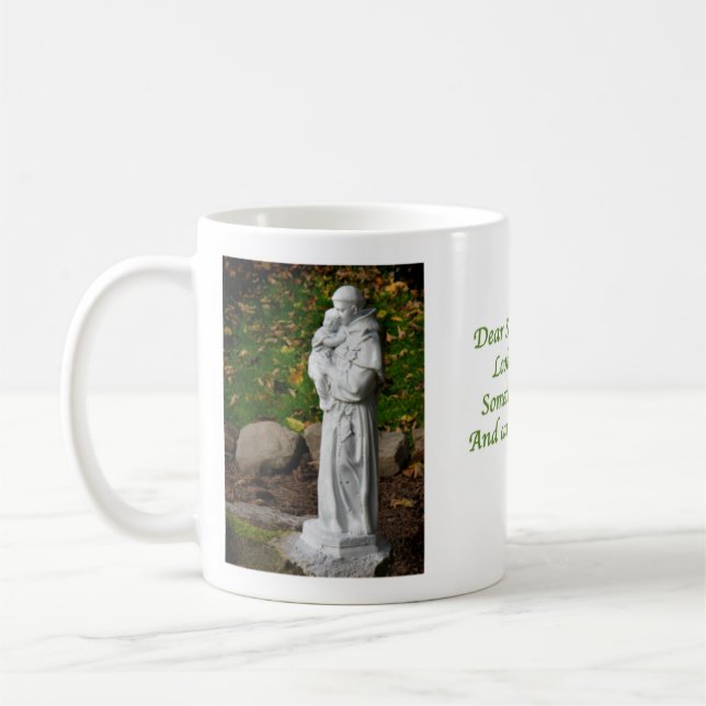 St. Anthony Coffee Mug (Left)