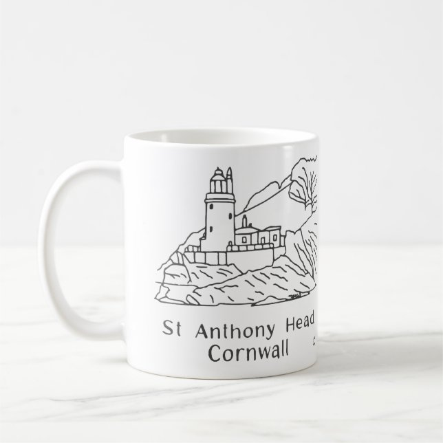 St Anthony Lighthouse Mug (Left)