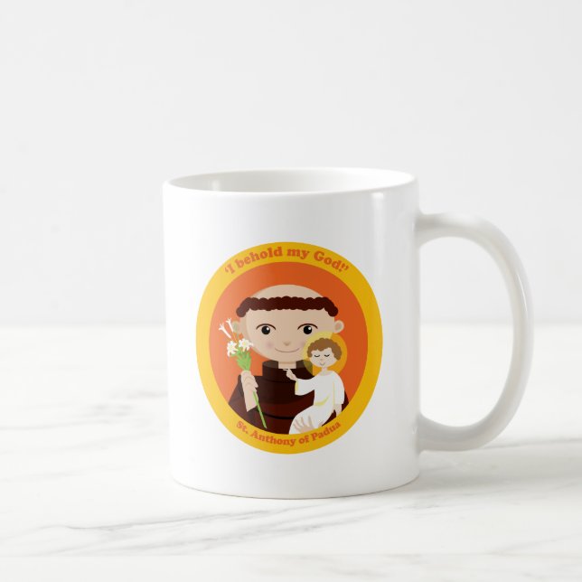 St. Anthony of Padua Coffee Mug (Right)