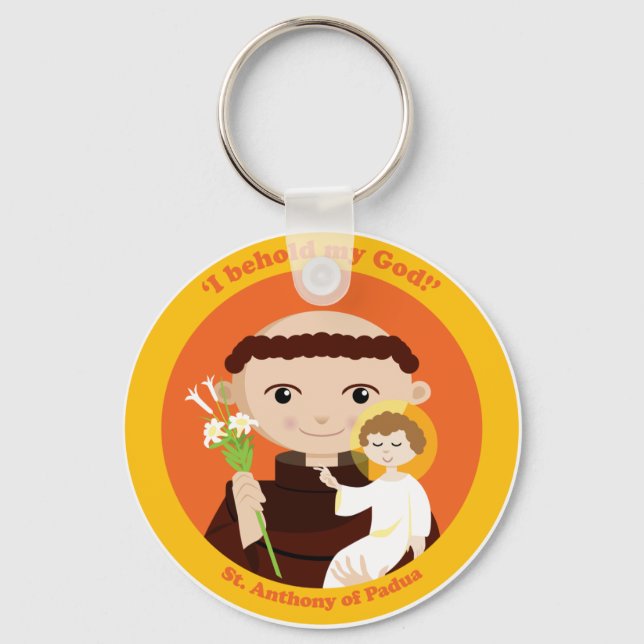 St. Anthony of Padua Keychain (Front)