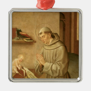 St Anthony of Padua Metal Ornament