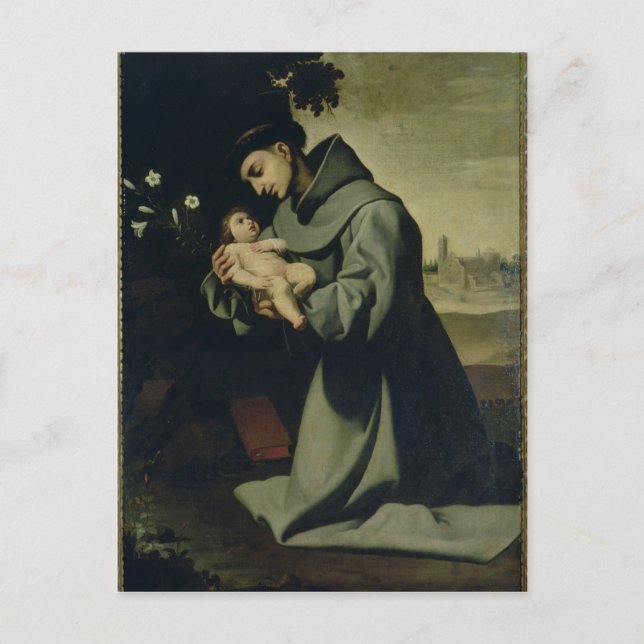 St. Anthony of Padua Postcard (Front)