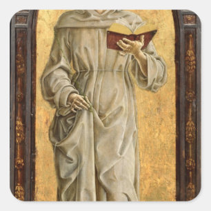 St. Anthony of Padua  Reading Square Sticker