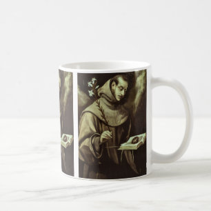St. Anthony of Padula by El Greco Coffee Mug