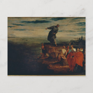 St. Anthony Preaching to the Fish, c.1580 Postcard
